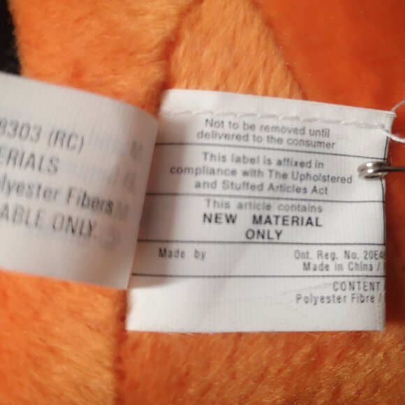 Vintage Mattel Bed Time Tigger Plush with Light Up Candlestick 10" Tall - Picture 9 of 9